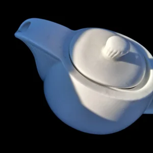 klassikaline valge portselanist teekann – elegantne ja stiilne gustavsberg