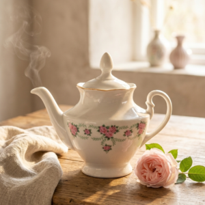 Riia Portselanitehase klassika – Teekann Viktoria (Disainer Levon Agadžanjan)