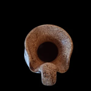 antiik stiilis keraamiline dekoratiivkann – käsitööna valminud vintage vaas