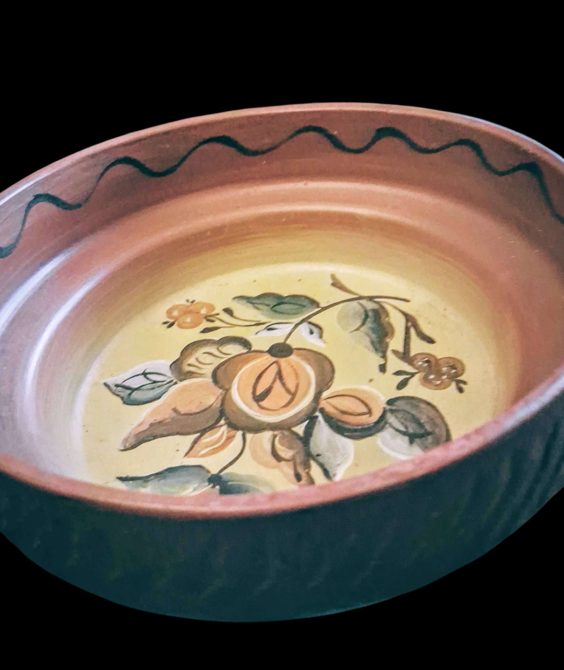Traditsioonidega keraamika - Norra rosemaling stiilis keraamiline kauss. - Image 3