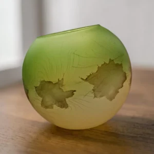 Ambiente Zwiesel vintage vaas – 1980ndate suust puhutud mattklaas