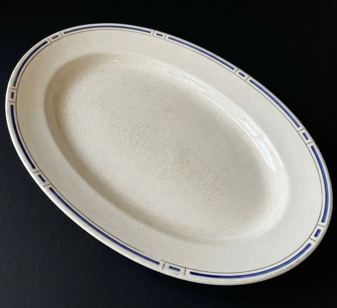 Vintage keraamiline serveerimisvaagen Verona China (46 cm)